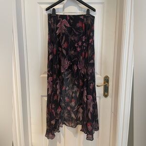 ALLSAINTS high low skirt